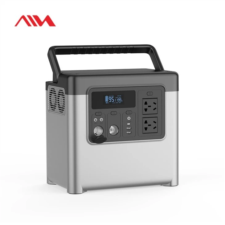 Sunnew 1229Wh Big Capacity Multi-function Emergency Power Supply Quick Charge Solar Charging 1000W Portable Power Station